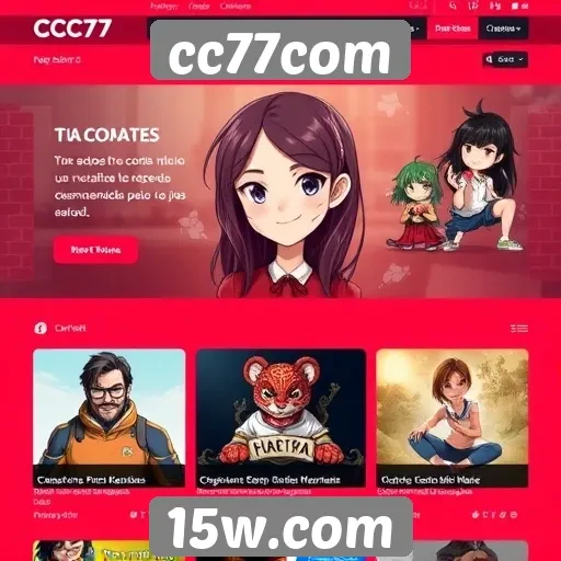 Análise das características do site cc77com