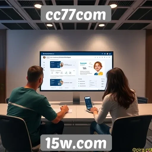 Avaliação da experiência do usuário no cc77com